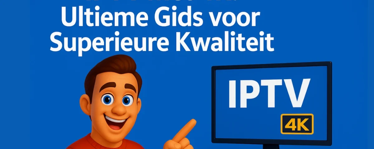 4K IPTV Ultieme Gids voor Superieure Kwaliteit in 2025