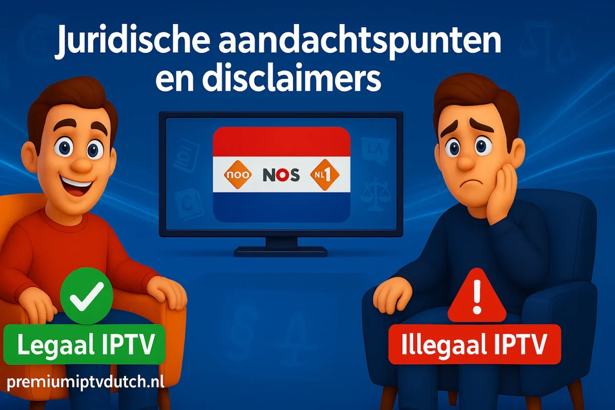 Juridische aandachtspunten en disclaimers - Tv Kastje