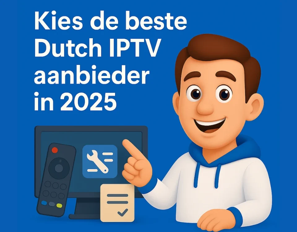 Kies de beste Dutch IPTV aanbieder in 2025