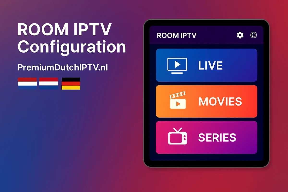 Room IPTV instellen 2025