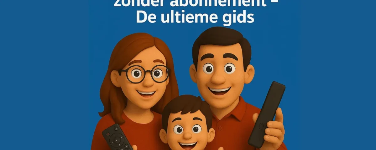 TV kastje alle zenders zonder abonnement – De ultieme gids