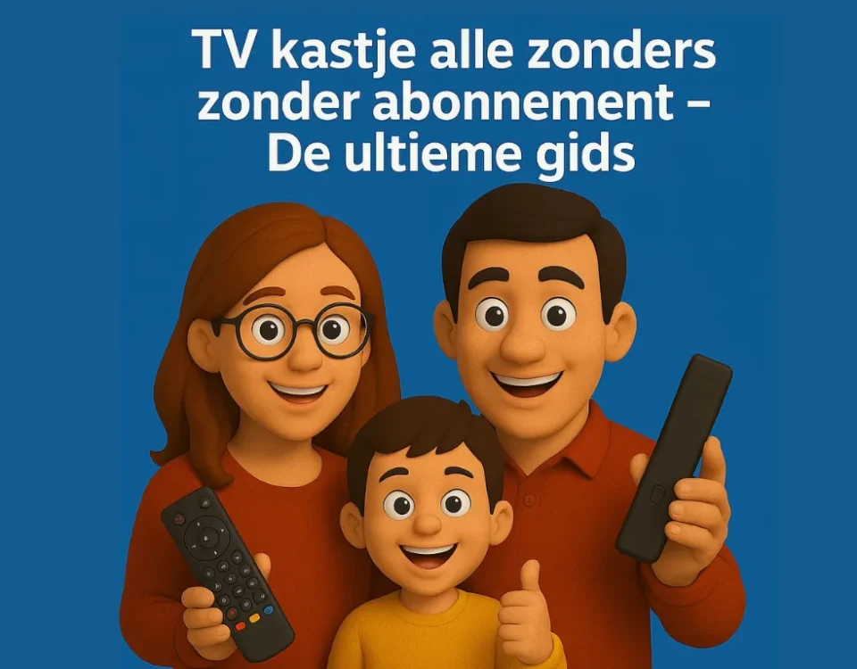 TV kastje alle zenders zonder abonnement – De ultieme gids