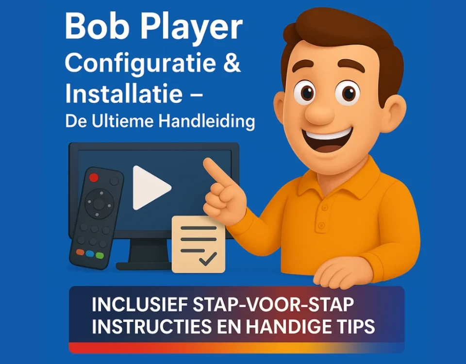 dutch iptv installation bob player en home voor dutch man