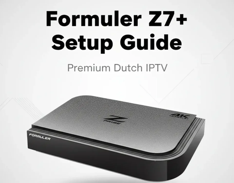 formuler z7 box Installatiehandleiding met Iptv nederlands