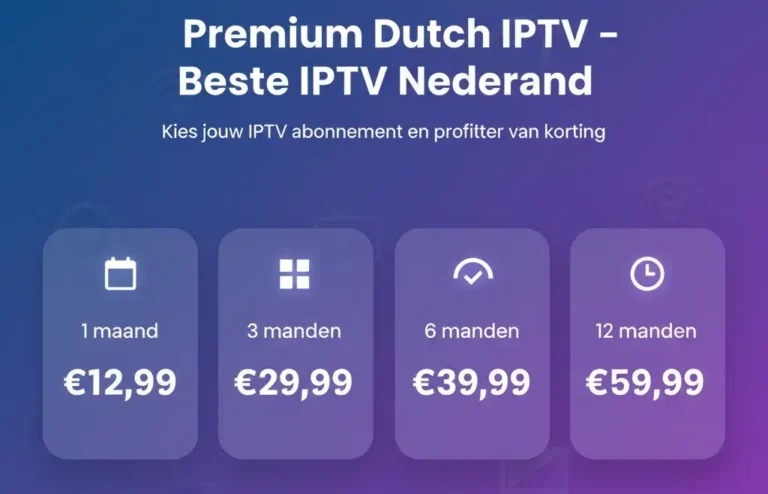 iptv kopen in premium dutch iptv voor iptv smarters pro player