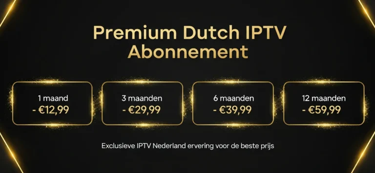 nederlandse iptv in premium iptv voor iptv kodi player