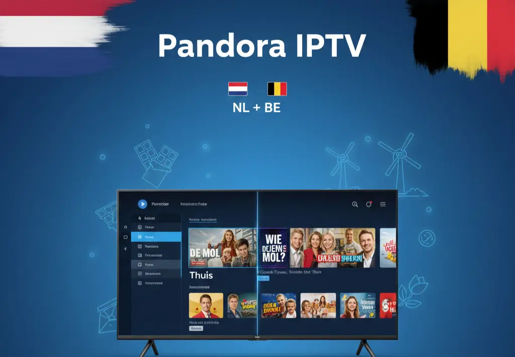 iptv belgie met iptv totaal en pandora iptv 2026