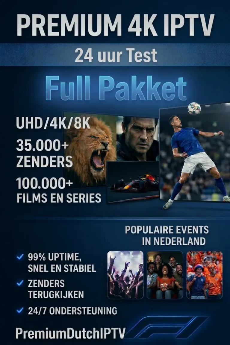 24uur IPTV Test - IPTV Code Kopen met Gratis Test