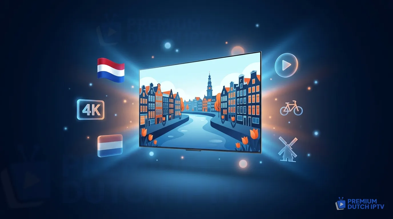 IPTV Amsterdam kopen - Premium Dutch IPTV voor Amsterdammers 4K streaming