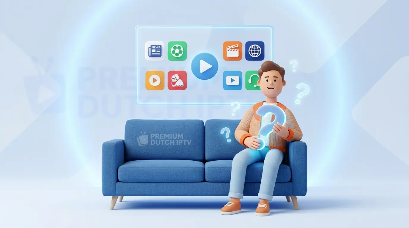 IPTV Nederland veelgestelde vragen - Premium Dutch IPTV klantenservice en support