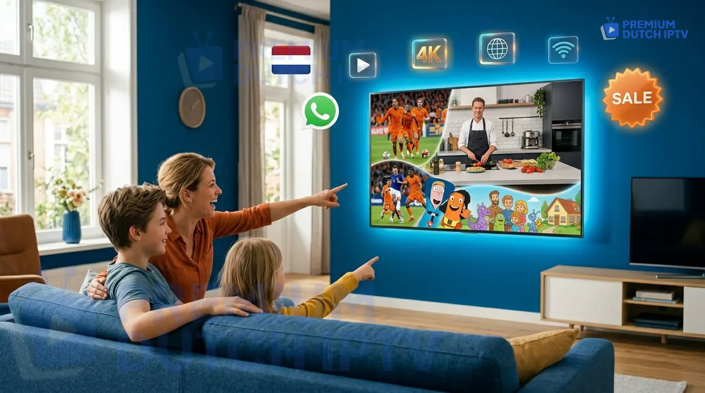 Nederlandse IPTV kopen - Dutch IPTV abonnement Premium Dutch IPTV bestel nu