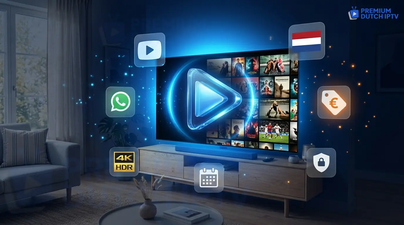 IPTV abonnement kopen Nederland - Premium Dutch IPTV bestel nu en kijk direct