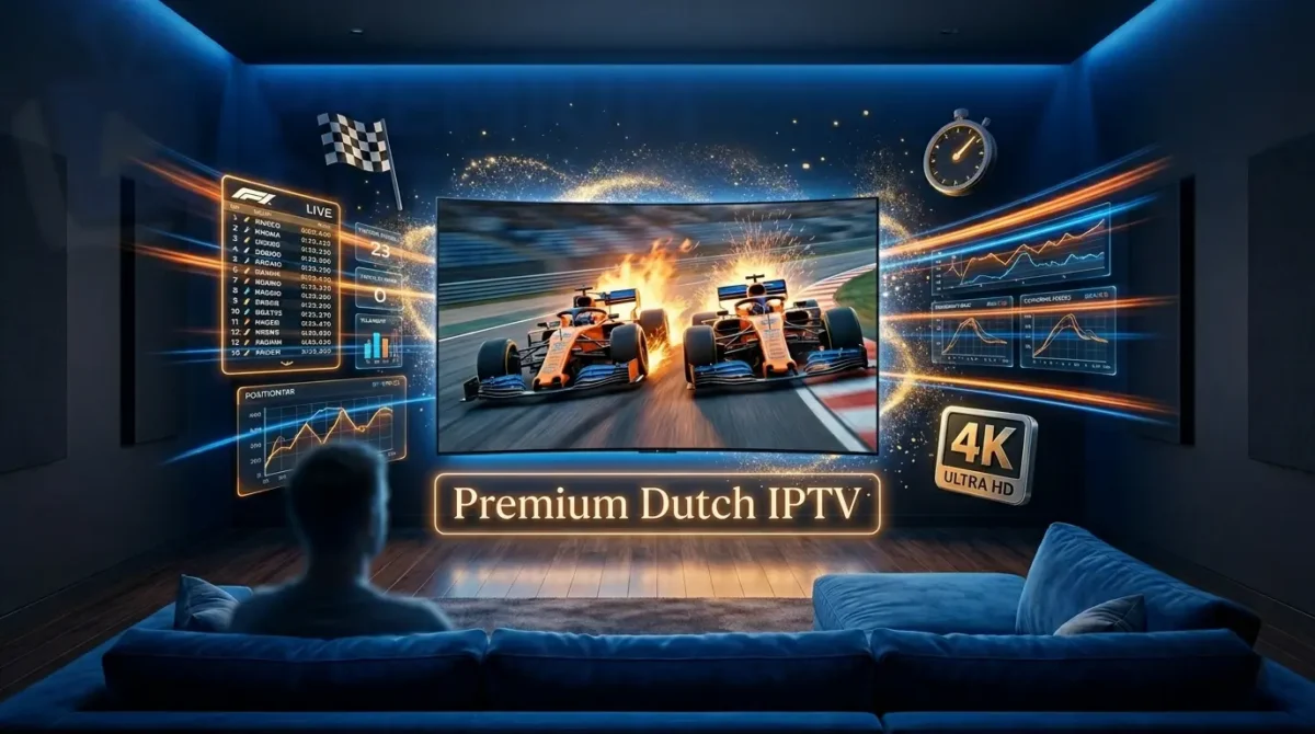 Formule 1 kijken via IPTV in 4K Ultra HD met Premium Dutch IPTV in Nederland
