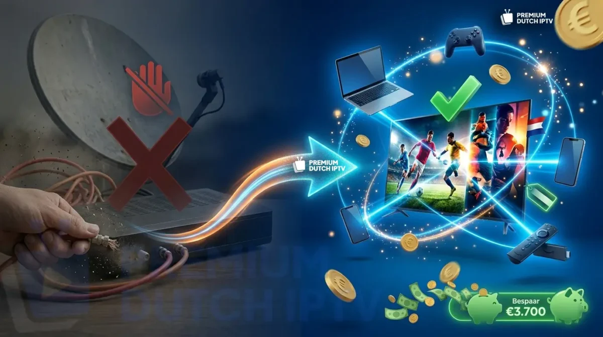Overstappen van kabel TV naar IPTV - stappenplan voor Nederlandse huishoudens