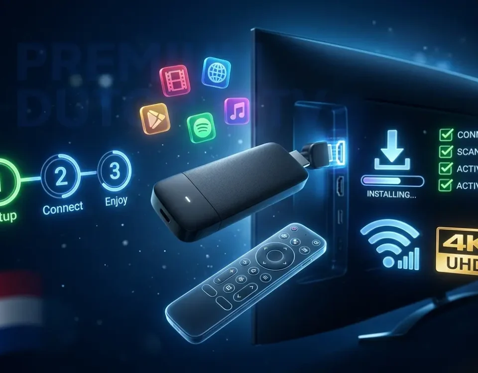 IPTV installeren Firestick 2026 complete handleiding Premium Dutch IPTV