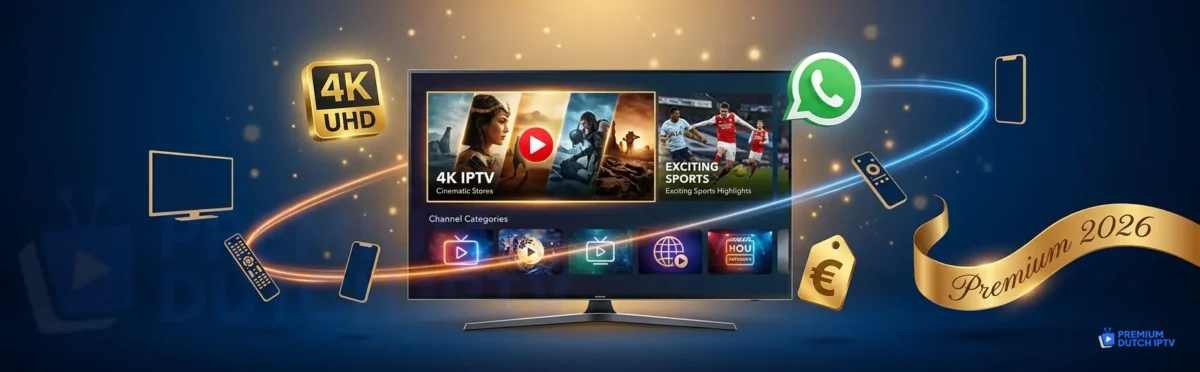 IPTV voor Samsung Smart TV kopen Premium Dutch IPTV 2026 bestel direct